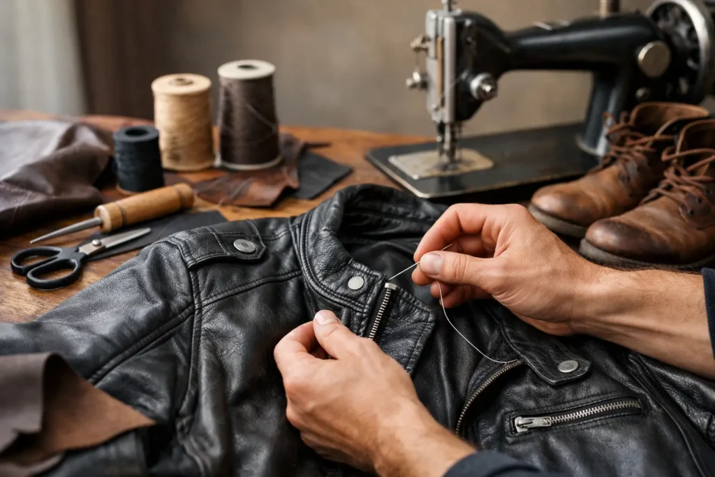 A Guide to Leather Garment Repairs