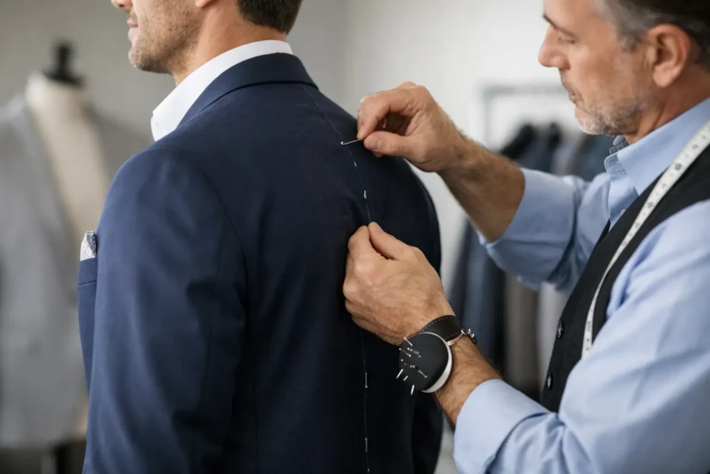 Blazer Alteration for a Sharper Fit