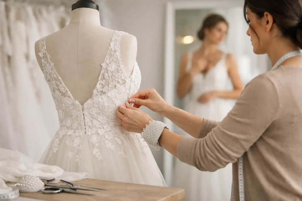 Can a Wedding Dress Be Altered?