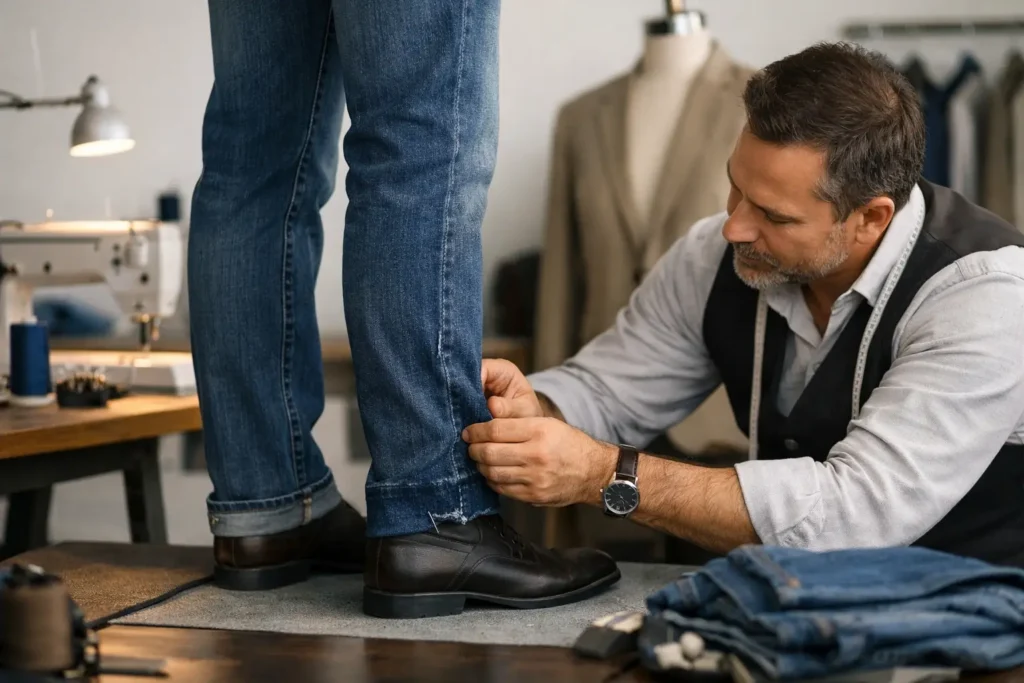 Can Jeans Be Tapered Professionally by a Tailor?