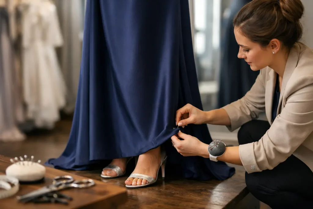 Formal Dress Hemming Advice for a Polished Fit
