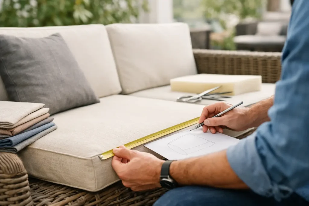 How a Bespoke Cushion Maker Gets the Fit Right