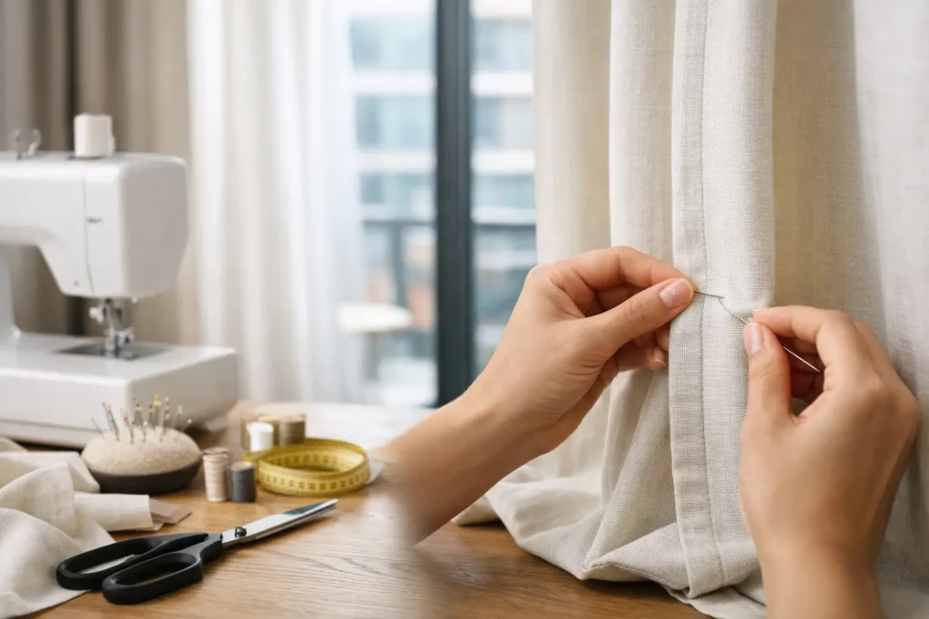 How to Alter Curtains for Apartment Windows
