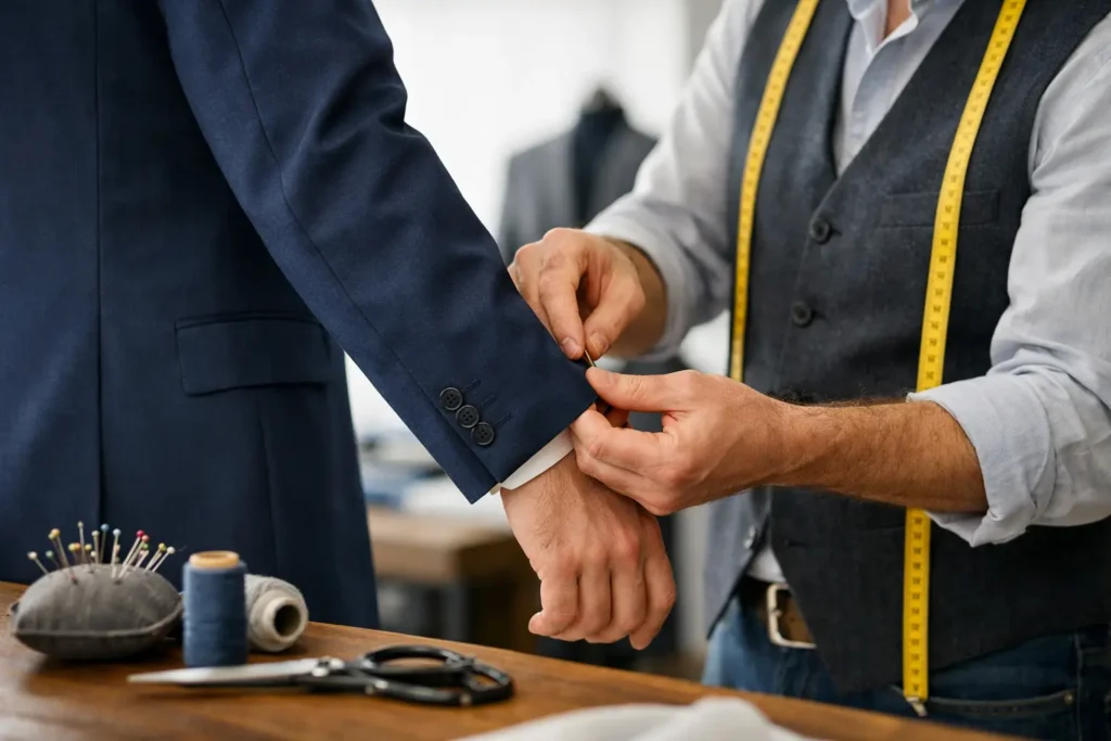 How to Alter Jacket Sleeves for a Better Fit