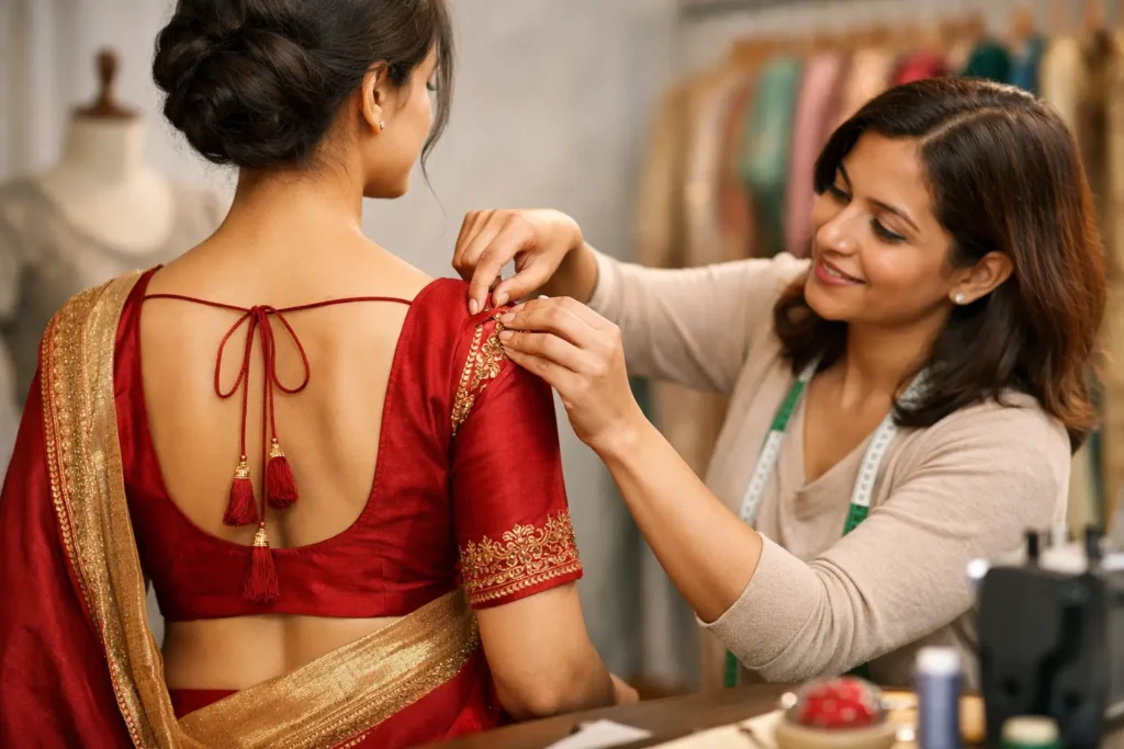 How to Choose a Saree Blouse Tailor
