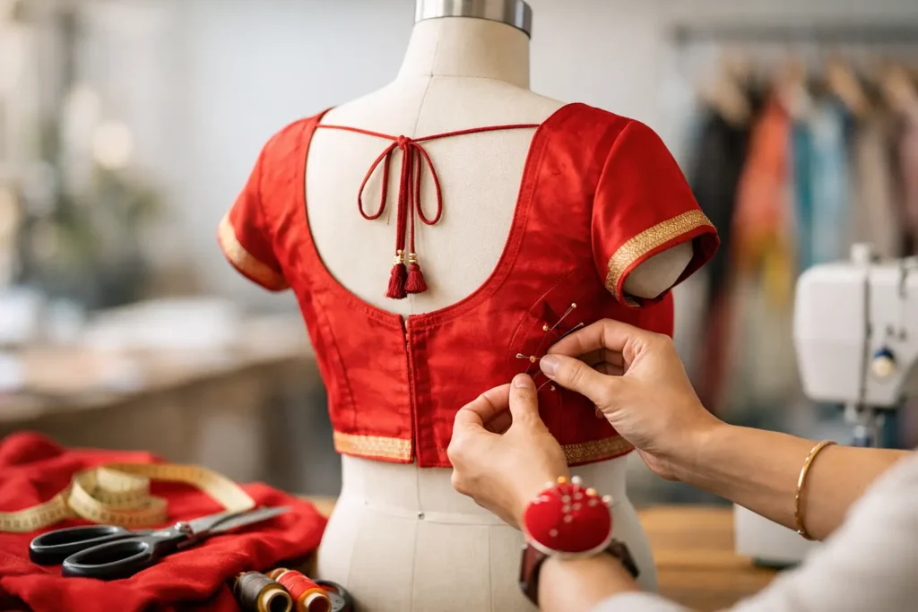 How to Resize a Saree Blouse Properly