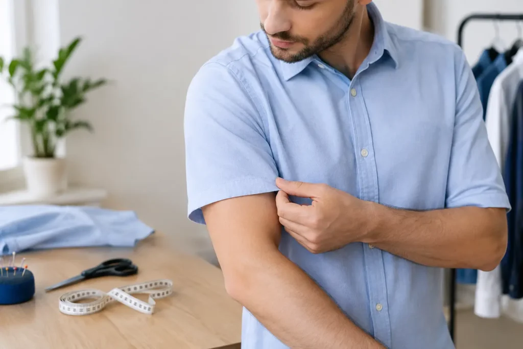 How to Shorten Shirt Sleeves for a Better Fit