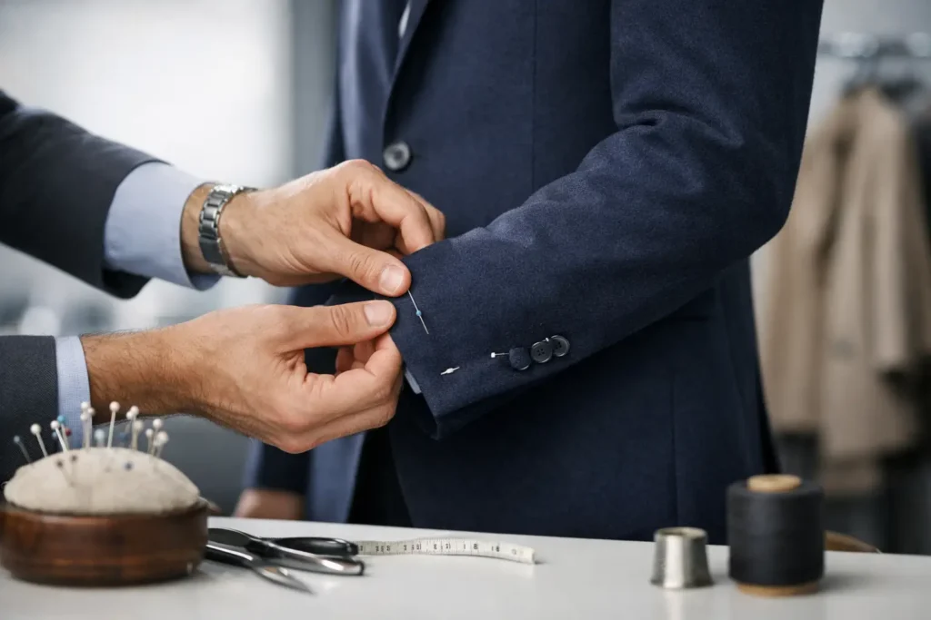 How to Shorten Sleeves on Coat Properly