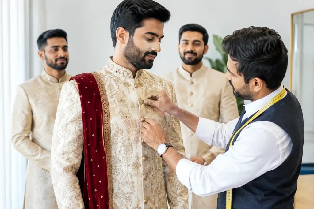 Indian Wedding Cloth Alteration for Groomsmen in Australia