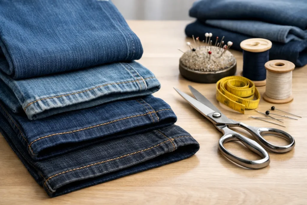 Jeans Hemming Fit Guide for Better Length