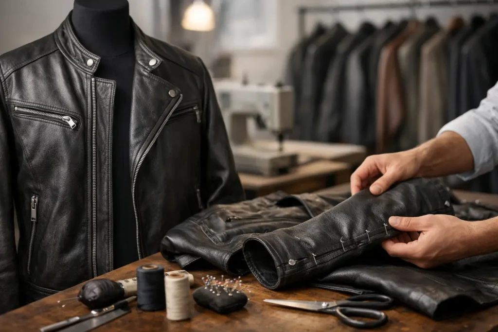 Leather Jacket Alteration: What’s Possible?