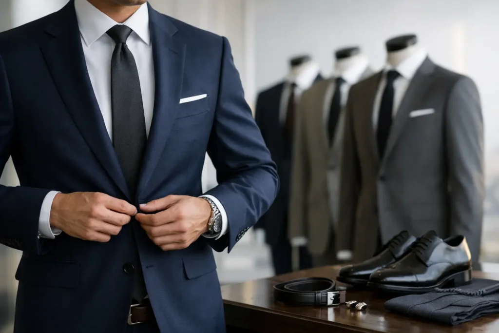 Men's Suit Fit Guide for a Sharper, Cleaner Look