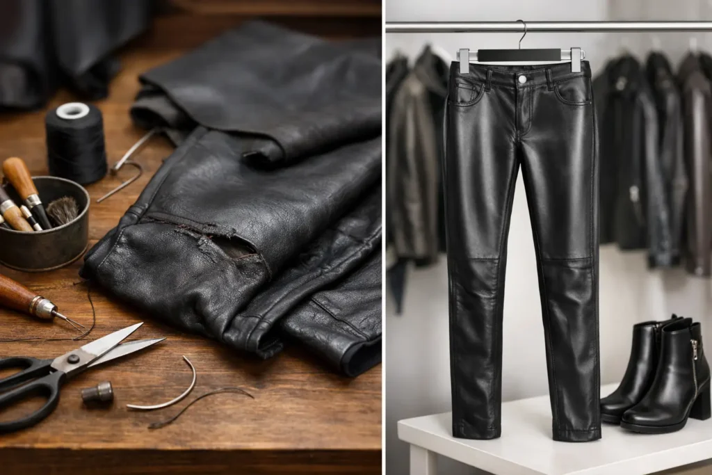 Repair or Replace Leather Pants?