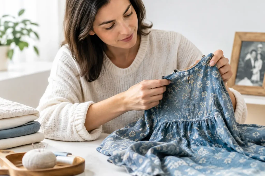 Restoring Sentimental Clothing: Real Examples