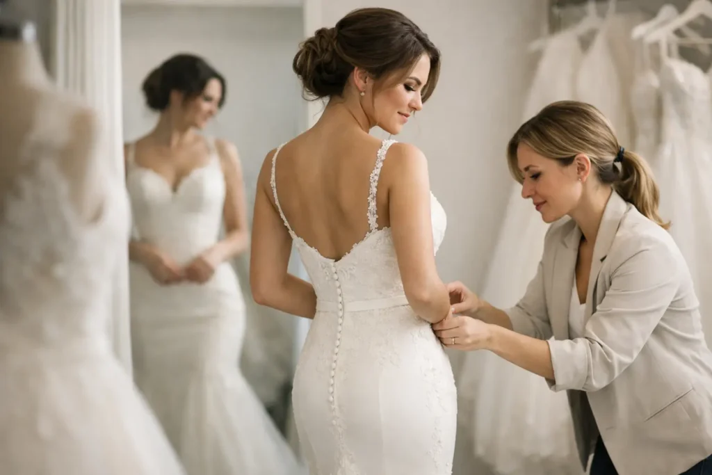 Wedding Dress Fit Matters More Than Size