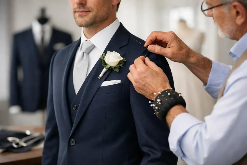 Wedding Suit Alterations That Actually Matter