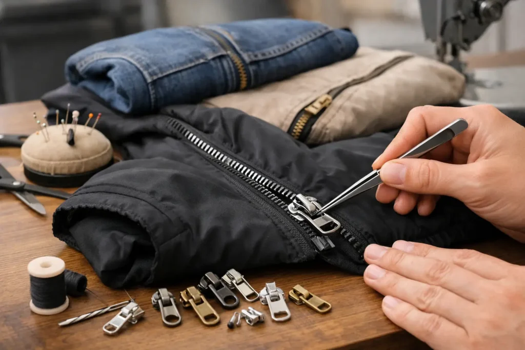 Zipper Replacement Melbourne for Your Garments